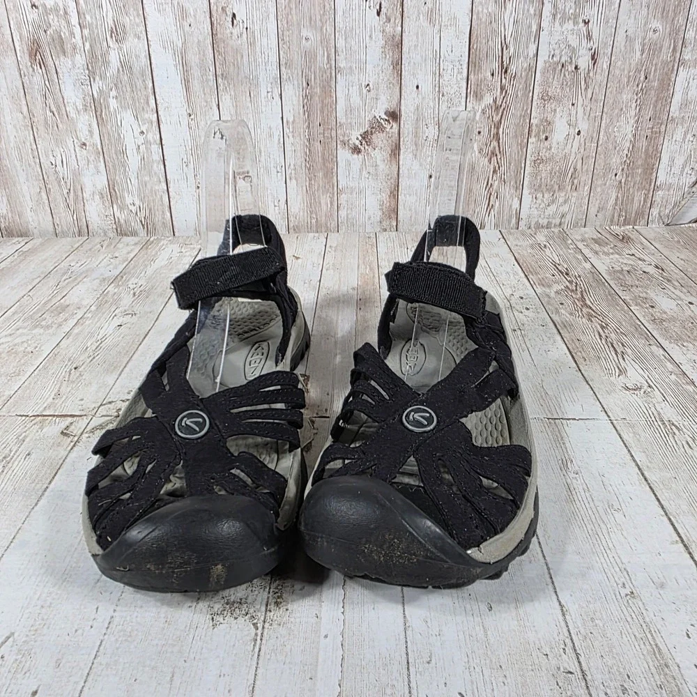 Keen Rose Black Sport Sandals Womens 7.5 Hiking Water Shoes 1008783